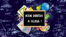 Messages Italien Buon Rientro a Scuola Fond Animé 002 