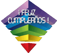 Messages Spanish Feliz Cumpleaños Abstracto - Geométrico 010 