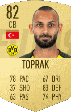 Multimedia Vídeo Juegos F I F A - Jugadores  cartas Turquía Ömer Toprak 