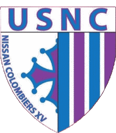 Sports Rugby Club France Logo Dept 34 Us Nissan Colombiers 