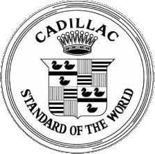 1908-Transporte Coche Cadillac Logo 