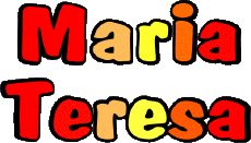 First Names FEMININE - Italy M Composed Maria Teresa 