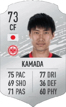 Multimedia Videospiele F I F A - Karten Spieler Japan Daichi Kamada 