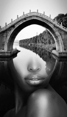 Humor -  Fun GIF Artists George RedHawk - Noir et blanc 