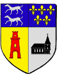 Fahnen Frankreich Abteilungen - Städte 23 LE GRAND BOURG 