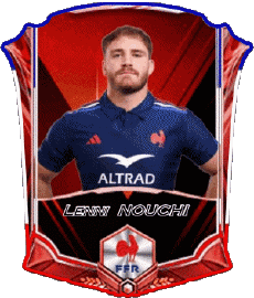 Sports Rugby - Joueurs France Equipe 2025 Lenni NOUCHI 