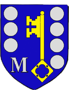 Fahnen Frankreich Abteilungen - Städte 13 MIRAMAS 