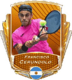 Sports Tennis - Joueurs Argentine Francisco Cerundolo 