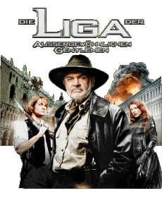 Multi Média Cinéma International La Ligue des Gentlemen Extraordinaires Logo Allemand 