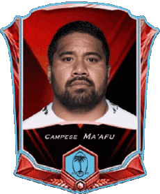 Sports Rugby - Joueurs Fidji Campese Ma'afu 