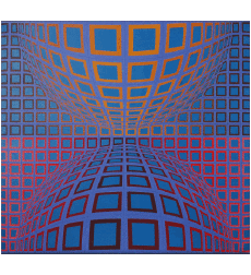 Humor -  Fun Künstler Maler Victor Vasarely 