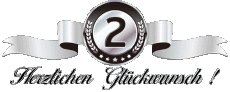 Mensajes Alemán Herzlichen Glückwunsch 08 
