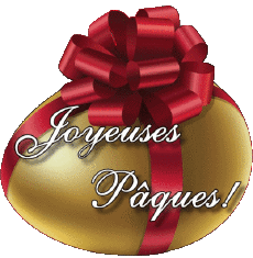 Nachrichten Französisch Joyeuses Pâques 09 
