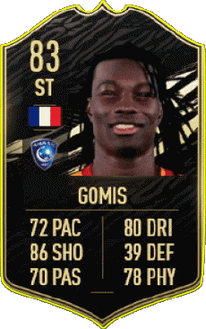 Multi Media Video Games F I F A - Card Players France Bafétimbi Gomis 