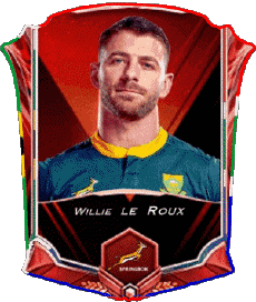 Sports Rugby - Players South Africa Willie le Roux 