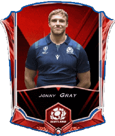 Sports Rugby - Players Scotland Team 2022 Jonny Gray 