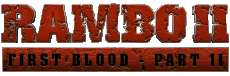 Multimedia V International Rambo Logo First blood part 2 