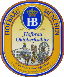 Boissons Bières Allemagne Hofbrau 