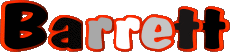 Nombre MASCULINO - UK - USA - IRL - AUS - NZ B Barrett 