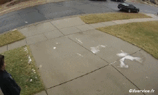 Humour - Fun PERSONNAGES Sur La Glace Gamelles Fail 