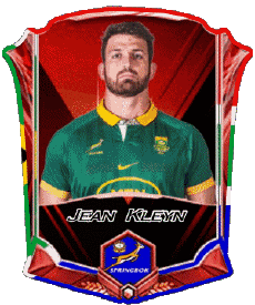 Deportes Rugby - Jugadores Africa del Sur Equipo 2025 Jean Kleyn 