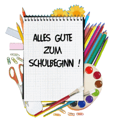 Messages Allemand Alles Gute zum Schulbeginn Fond Transparent 001 