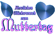 Messages Allemand Herzlichen Glückwunsch zum Muttertag 03 