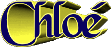 Vorname WEIBLICH - Frankreich C Chloé 