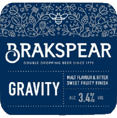 Gravity-Boissons Bières Royaume Uni Brakspear Gravity