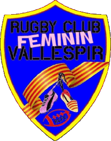 Deportes Rugby Club Francia Logo Dept 66 RC Feminin Vallespir 