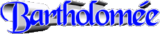 Nome FEMMINILE - Francia B Bartholomée 
