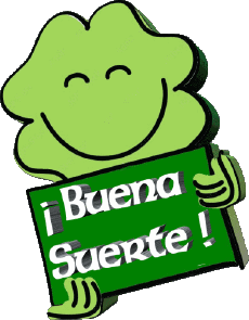 Mensajes Español Buena Suerte Fondo transparente 03 