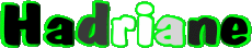 Nombre FEMENINO - Francia H Hadriane 