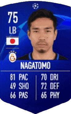 Multi Media Video Games F I F A - Card Players Japan Yuto Nagatomo 