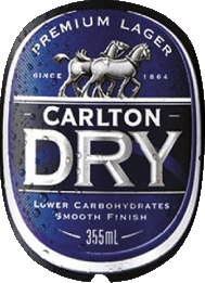 Boissons Bières Australie Carlton-Draught 