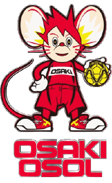 Sport Handballschläger Logo Japan Osaki Osol 