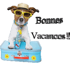 Messages Français Bonnes Vacances Fond Transparent 29 