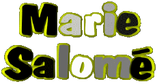 Prénoms FEMININ - France M Composé Marie Salomé 