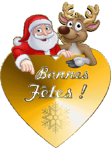 Nachrichten Französisch Bonnes Fêtes (Noël) Série 07 