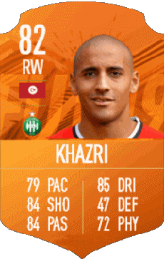 Multimedia Videogiochi F I F A - Giocatori carte Tunisia Wahbi Khazri 