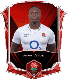 Sports Rugby - Joueurs Angleterre Maro Itoje 