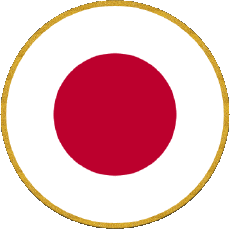 Fahnen Asien Japan Runde 