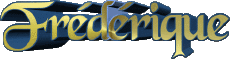 Nombre FEMENINO - Francia F Frédérique 