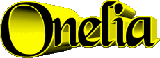 Nome FEMMINILE - Italia O Onelia 
