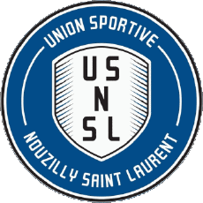 Sports FootBall Club France Logo Centre-Val de Loire 37 - Indre-et-Loire US Nouzilly St.Laurent 