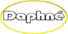 Vorname WEIBLICH - Frankreich D Daphné 