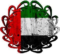 Flags Asia United Arab Emirates Form 01 