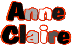 First Names FEMININE - France A Composed Anne Claire 