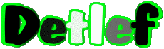 Prénoms MASCULIN - Allemagne D Detlef 