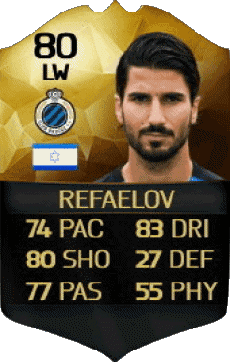 Multimedia Videospiele F I F A - Karten Spieler Israel Lior Refaelov 